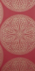 SANDERSON PAISLEY CIRCLES WALLPAPER